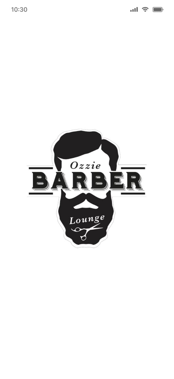 Barber – UI/UX Figma screen 1