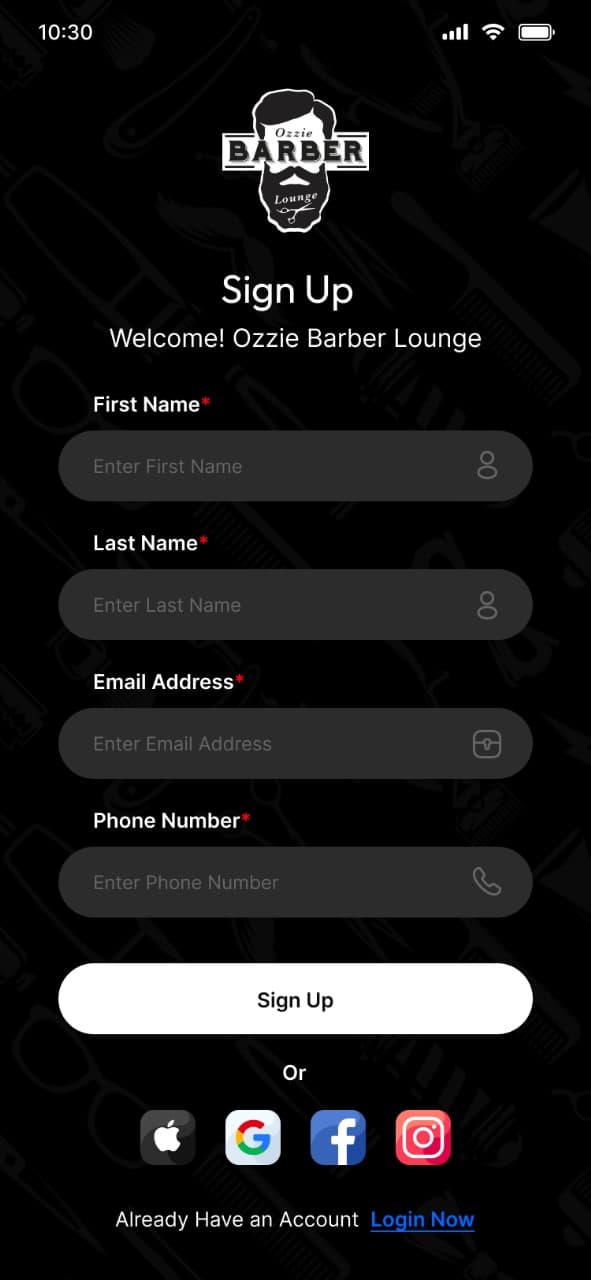 Coiffeur – UI/UX Figma screen 3