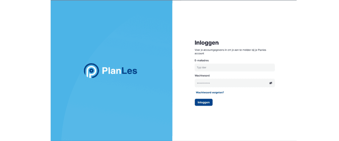 Planles Web screenshot 1